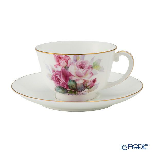 【1点限り】オールドノリタケ 金彩 薔薇文 ティーセット／デザートセット 6客揃え 23pcs