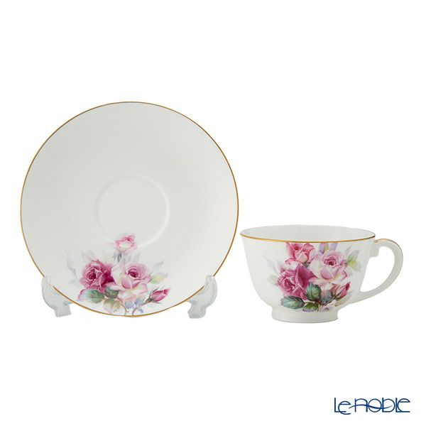 【1点限り】オールドノリタケ 金彩 薔薇文 ティーセット／デザートセット 6客揃え 23pcs