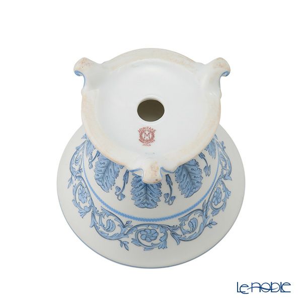 【1点限り】オールドノリタケ ウェッジウッド風 点盛り 窓絵女神文 小物入れ／ポプリ入れ 蓋付