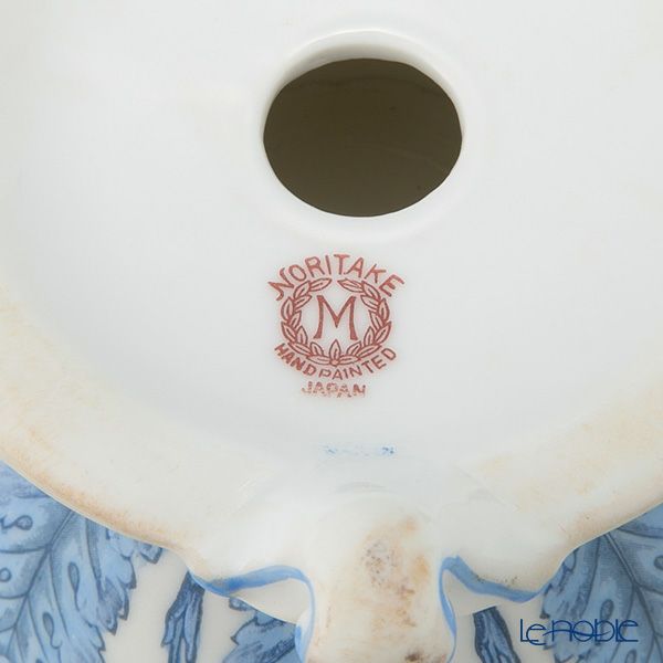 【1点限り】オールドノリタケ ウェッジウッド風 点盛り 窓絵女神文 小物入れ／ポプリ入れ 蓋付