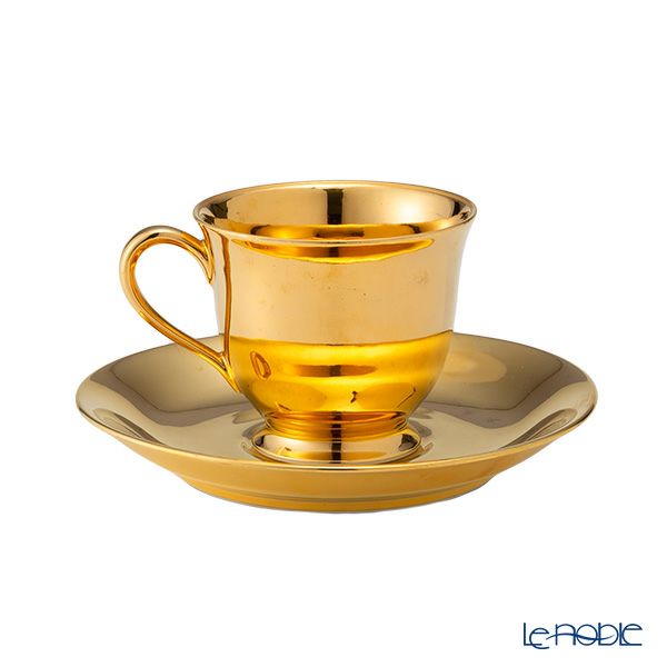 【1点限り】オールドノリタケ 金蒔き デミタスカップ＆ソーサー