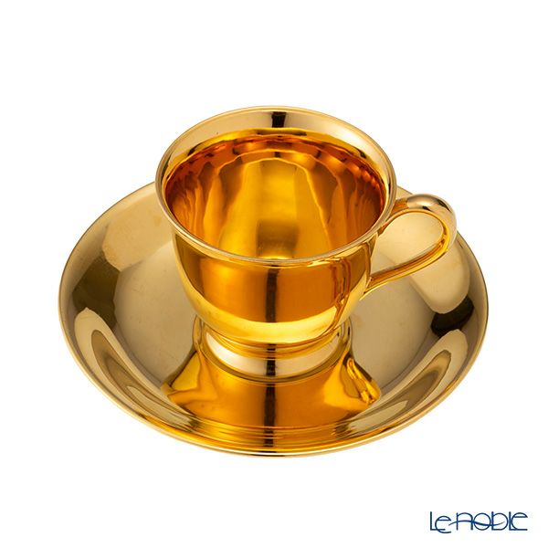 【1点限り】オールドノリタケ 金蒔き デミタスカップ＆ソーサー