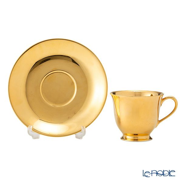 【1点限り】オールドノリタケ 金蒔き デミタスカップ＆ソーサー