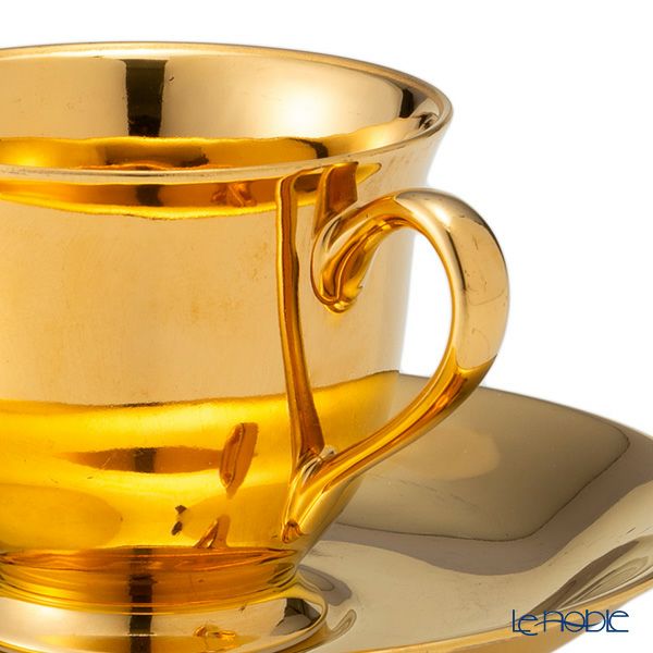 【1点限り】オールドノリタケ 金蒔き デミタスカップ＆ソーサー