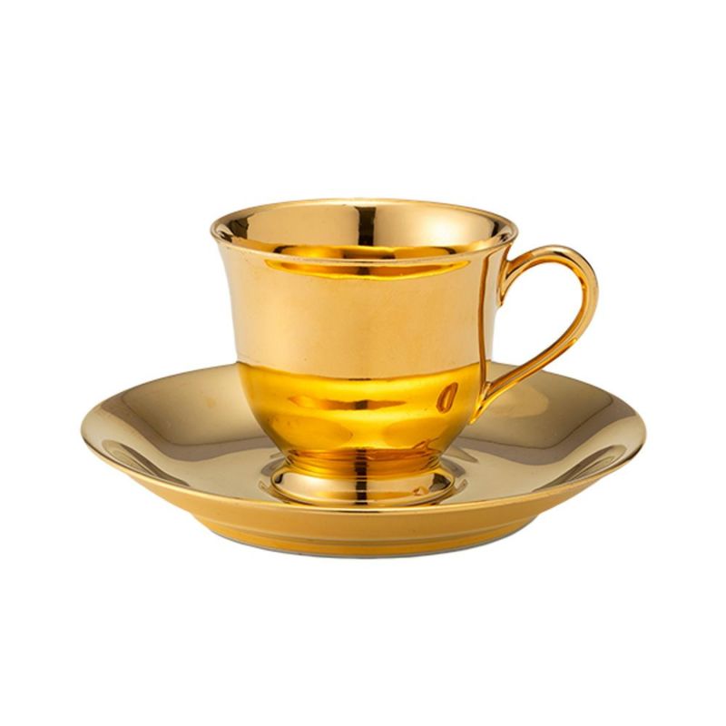 【1点限り】オールドノリタケ 金蒔き デミタスカップ＆ソーサー