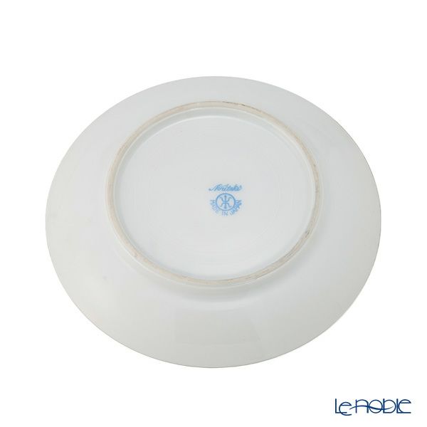 【1点限り】オールドノリタケ 金盛コバルト内帯 マンオンキャメル文 カップ＆ソーサー