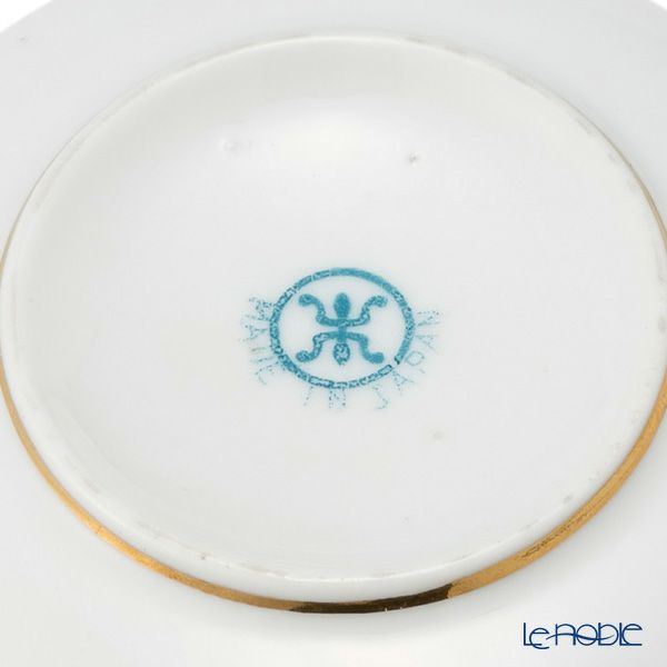 【1点限り】オールドノリタケ 金点盛り 小薔薇帯 薔薇文 トリオセット ティー