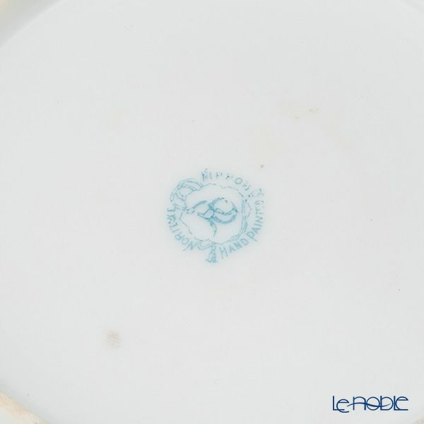 【1点限り】オールドノリタケ 金点盛り 黄緑地 薔薇文 カップ＆ソーサー 高台付