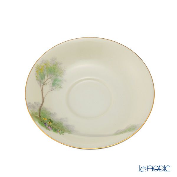 【1点限り】オールドノリタケ 金彩 水色ドレス サザンベル デミタスカップ＆ソーサー