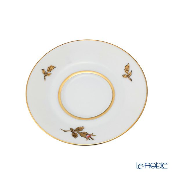 【1点限り】オールドノリタケ 金彩 薔薇文 デミタスカップ＆ソーサー ピンク