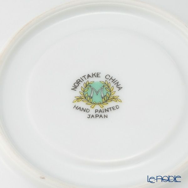 【1点限り】オールドノリタケ 金彩 薔薇文 デミタスカップ＆ソーサー ピンク