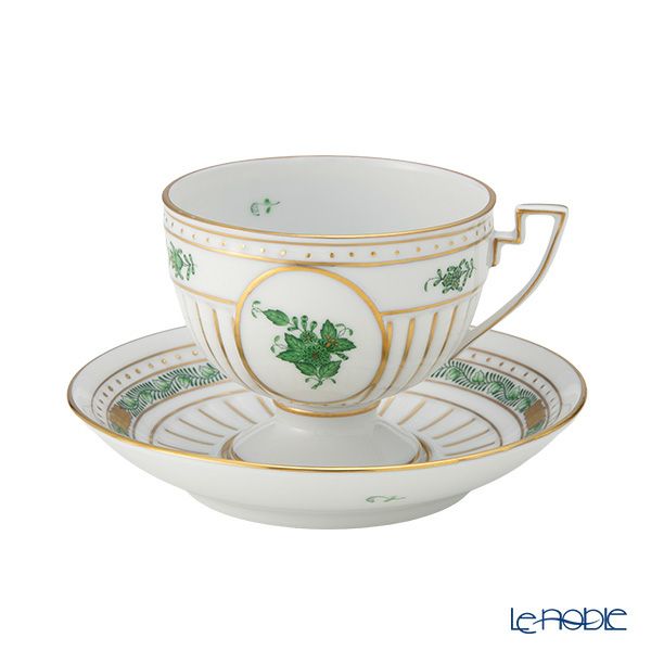 ヘレンド ヴィクトリア・ブーケ VBO ティーカップ＆ソーサー 04459-0-00