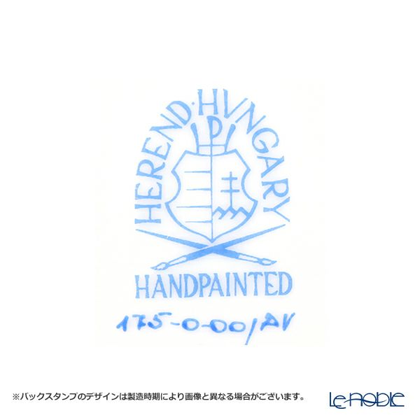 ヘレンド アポニーグリーン AV 00175-0-00 丸ケーキプレート 27.5cm