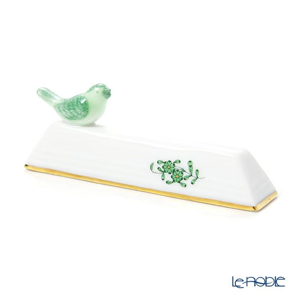 ヘレンド アポニーグリーン 00276-0-05 ナイフレスト バード