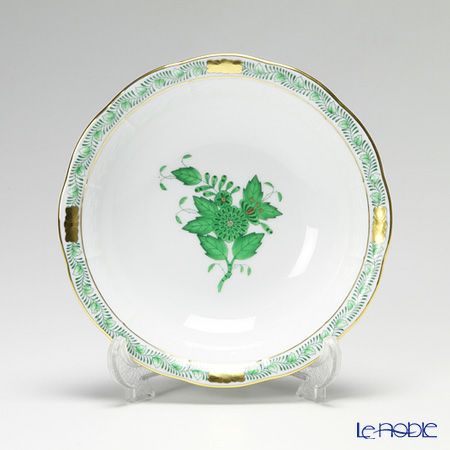 ヘレンド アポニーグリーン 003290-0-00 フルーツボウル 14.5cm