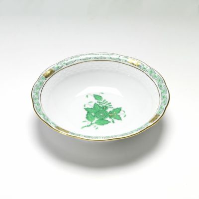 ヘレンド (HEREND) アポニーグリーン 003290-0-00 フルーツボウル 14.5