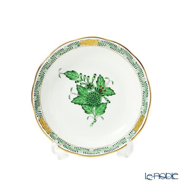 ヘレンド アポニーグリーン 00332-0-00 スモールディッシュ 10.5cm