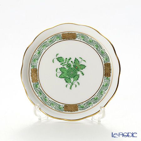 ヘレンド アポニーグリーン 00341-0-00 コースター10cm