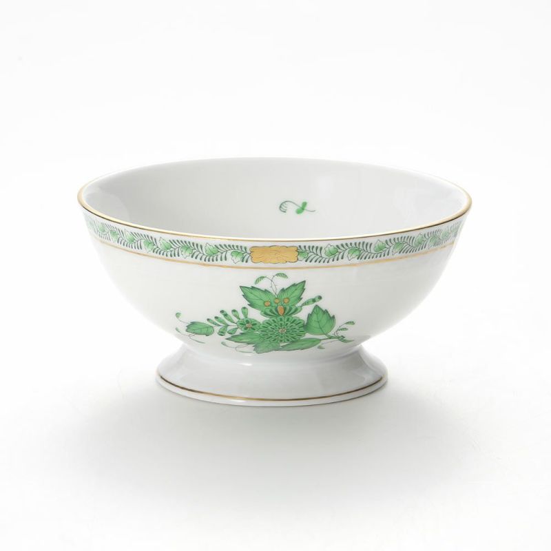 ヘレンド アポニーグリーン 00364-0-00 フーテッドボウル