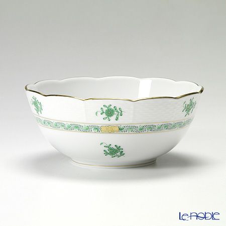 ヘレンド アポニーグリーン 00365-0-00 ボウル 16cm