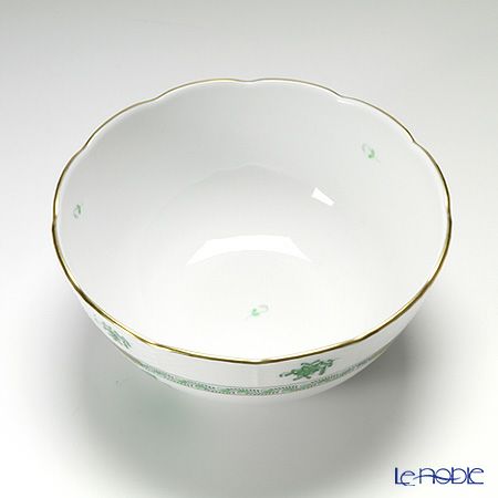 ヘレンド アポニーグリーン 00365-0-00 ボウル 16cm