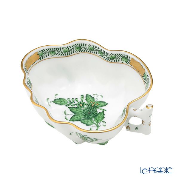 ヘレンド アポニーグリーン 00492-0-00 オープンシュガー 10.5cm