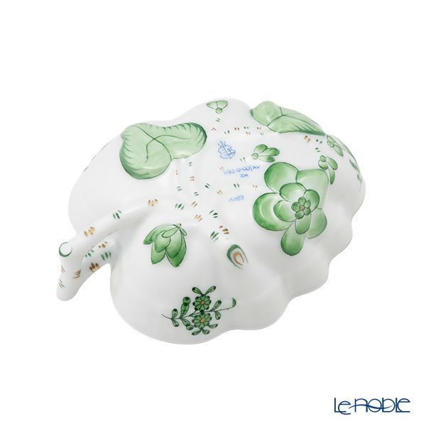 ヘレンド アポニーグリーン 00492-0-00 オープンシュガー 10.5cm