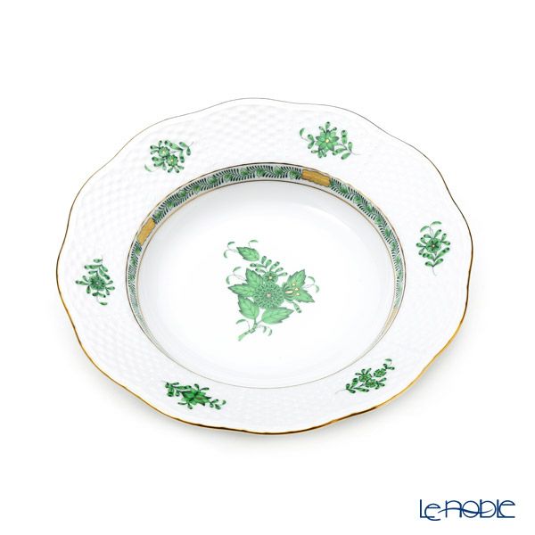 ヘレンド アポニーグリーン AV 00505-0-00 スーププレート 20cm