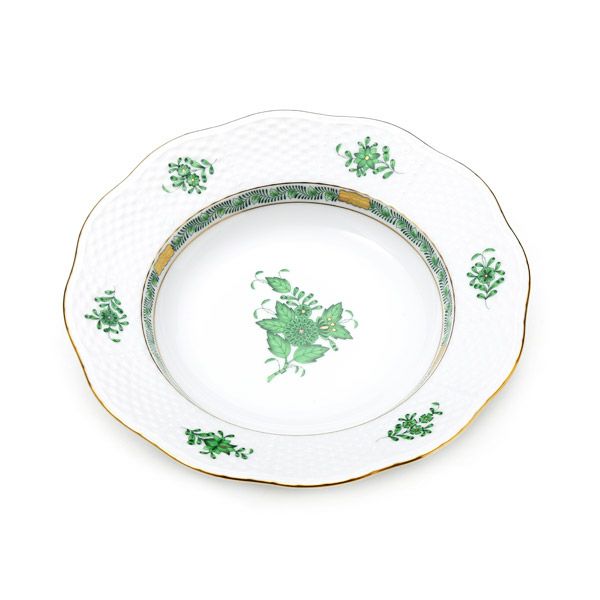 ヘレンド アポニーグリーン AV 00505-0-00 スーププレート 20cm