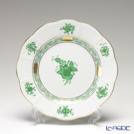 ヘレンド アポニーグリーン 00513-0-00 プレート 15cm