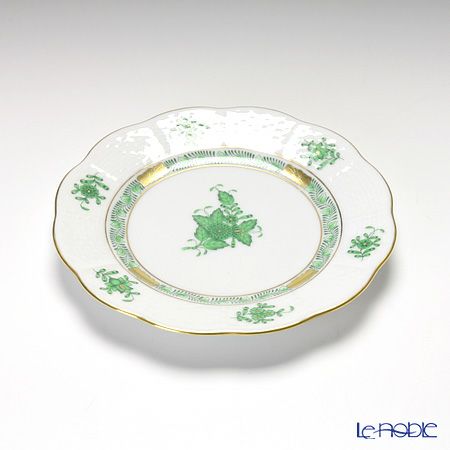 ヘレンド アポニーグリーン 00513-0-00 プレート 15cm