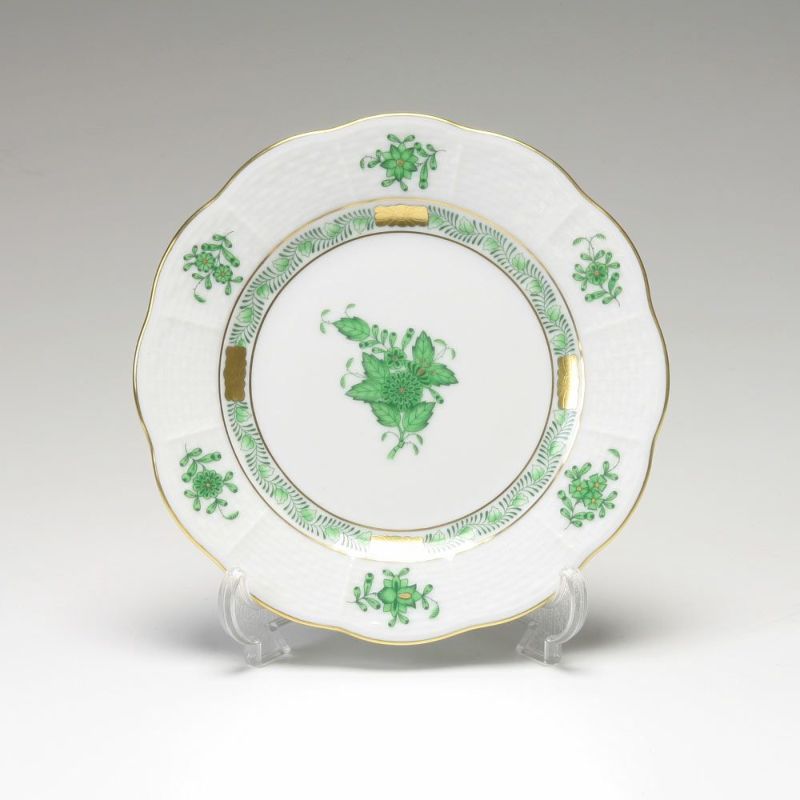 ヘレンド アポニーグリーン 00513-0-00 プレート 15cm