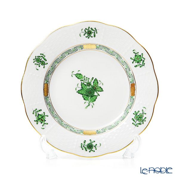 ヘレンド アポニーグリーン 00516-0-00 プレート 16cm