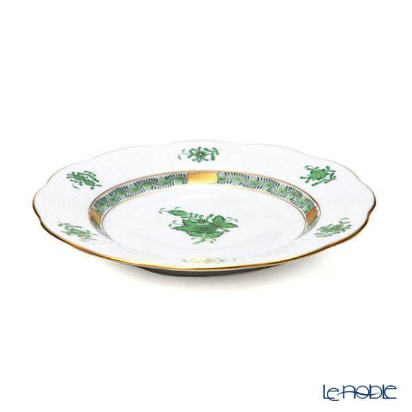 ヘレンド アポニーグリーン 00516-0-00 プレート 16cm