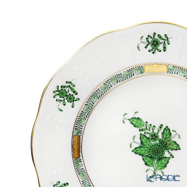 ヘレンド アポニーグリーン 00516-0-00 プレート 16cm