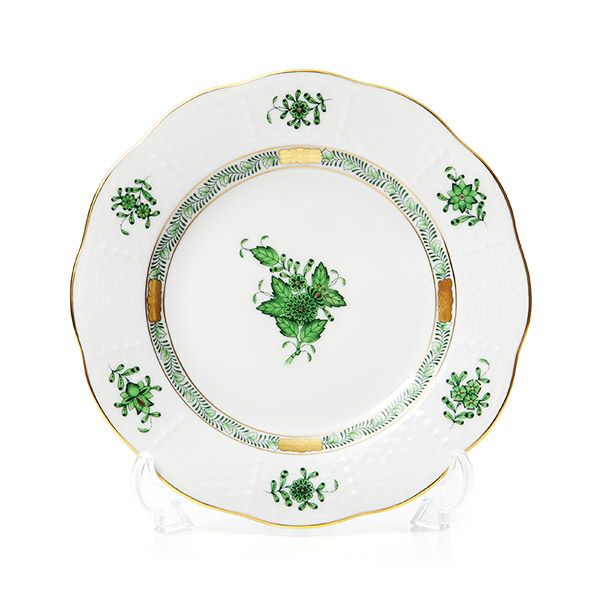 ヘレンド アポニーグリーン 00516-0-00 プレート 16cm