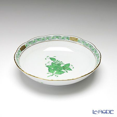 ヘレンド アポニーグリーン 00704-1-00 フルーツボウル 13.5cm