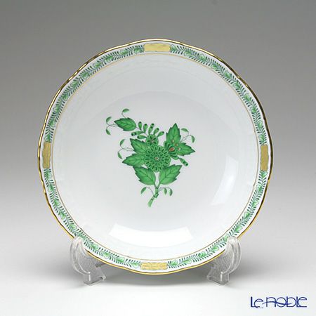 ヘレンド アポニーグリーン 00704-1-00 フルーツボウル 13.5cm