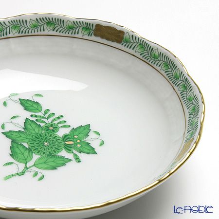 ヘレンド アポニーグリーン 00704-1-00 フルーツボウル 13.5cm