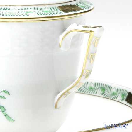 ヘレンド アポニーグリーン 00705-0-11 ハーブティーカップ＆ソーサー ストロベリー 200ml