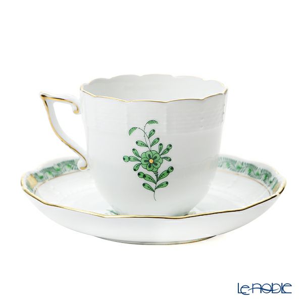 ヘレンド アポニーグリーン 00706-0-00 コーヒーカップ＆ソーサー 160ml