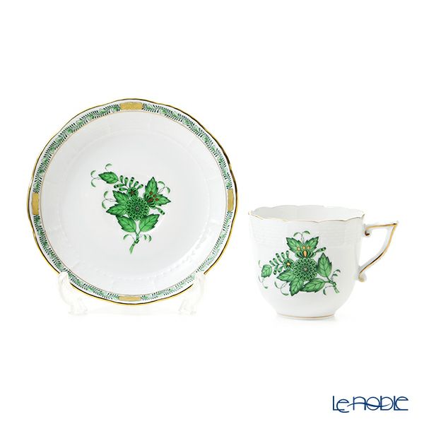 ヘレンド アポニーグリーン 00706-0-00 コーヒーカップ＆ソーサー 160ml