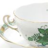 ヘレンド アポニーグリーン スープカップ＆ソーサー 180ml 00718-0-00／702