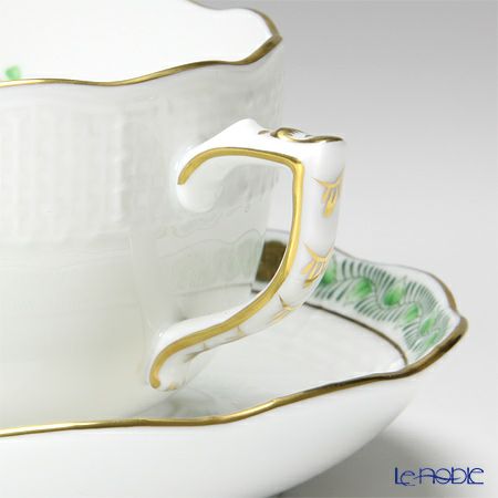 ヘレンド アポニーグリーン 00724-0-00／724 ティーカップ＆ソーサー 200ml