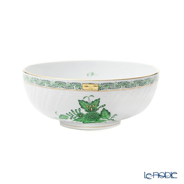 ヘレンド アポニーグリーン AV ボウル 14cm 01360-0-00