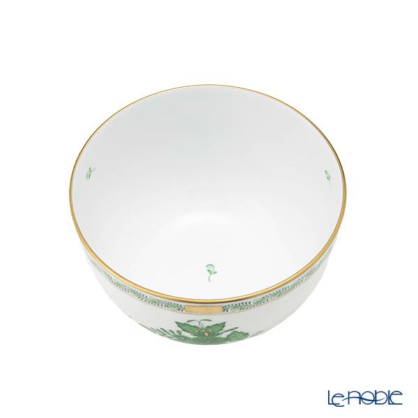 ヘレンド アポニーグリーン 01365-0-00／1365 スラップボウル 12cm