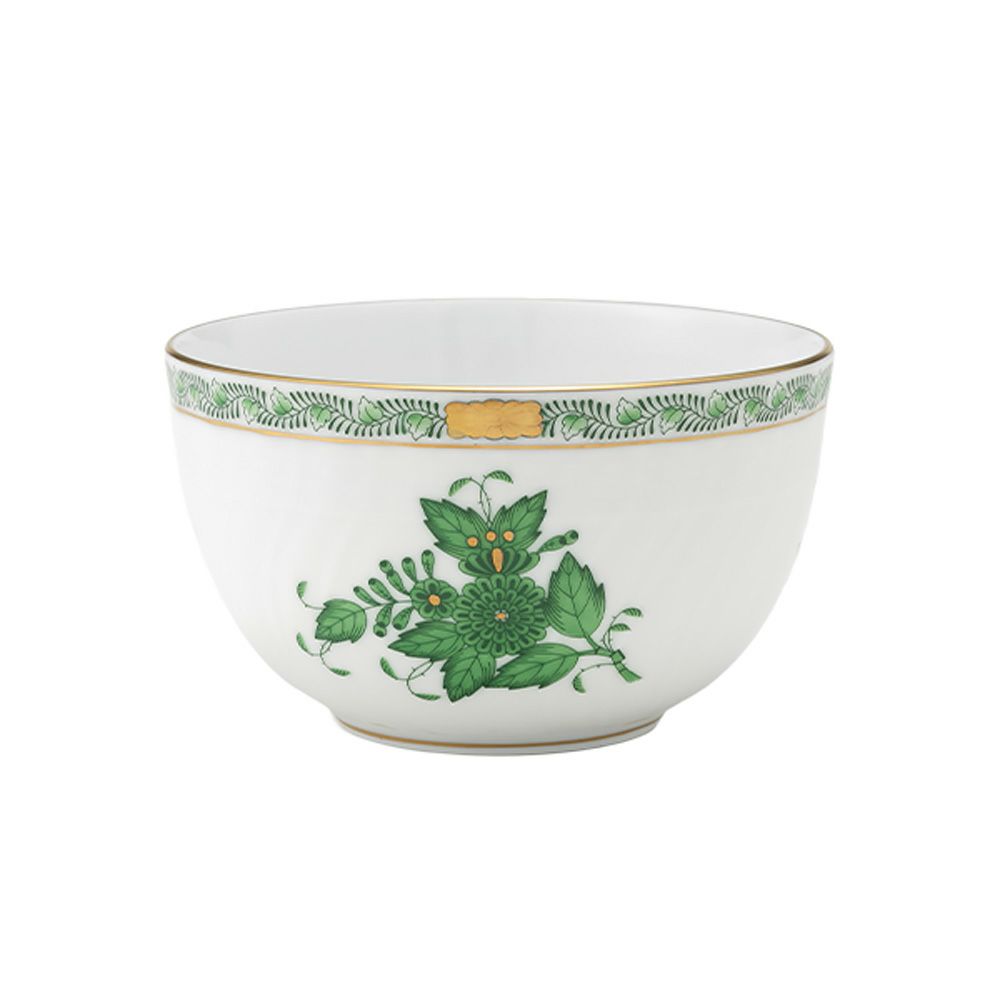 ヘレンド アポニーグリーン 01365-0-00／1365 スラップボウル 12cm