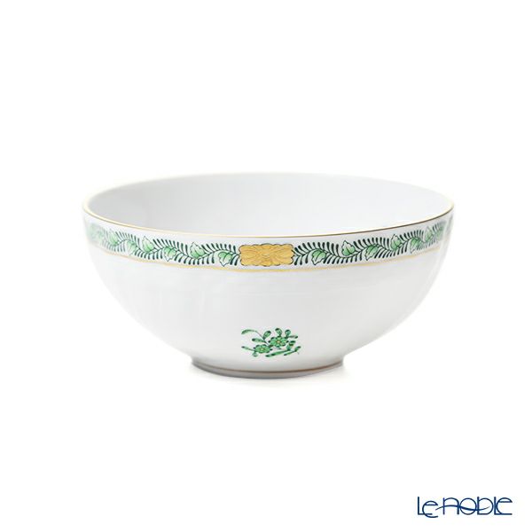 ヘレンド アポニーグリーン AV ボウル 12cm 01371-0-00