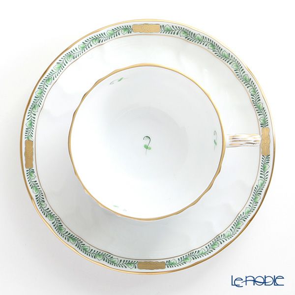 ヘレンド アポニーグリーン 01712-0-00 ティーカップ＆ソーサー 150ml