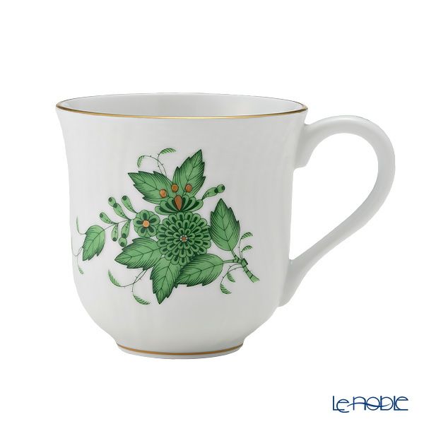 ヘレンド アポニーグリーン 01729-0-00／1729 マグ 250ml